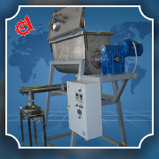 Смеситель ленточный с шнековой выгрузкой Смеситель ленточный с шнековой выгрузкой