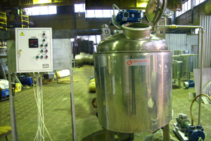 Вакуумная ёмкость из пищевой нержавеющей стали